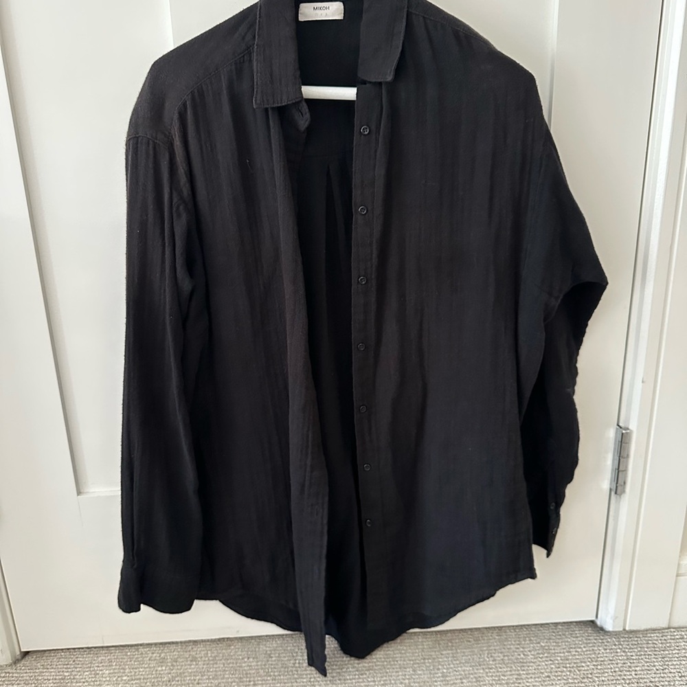 Mikoh Charcoal Button-Up Shirt